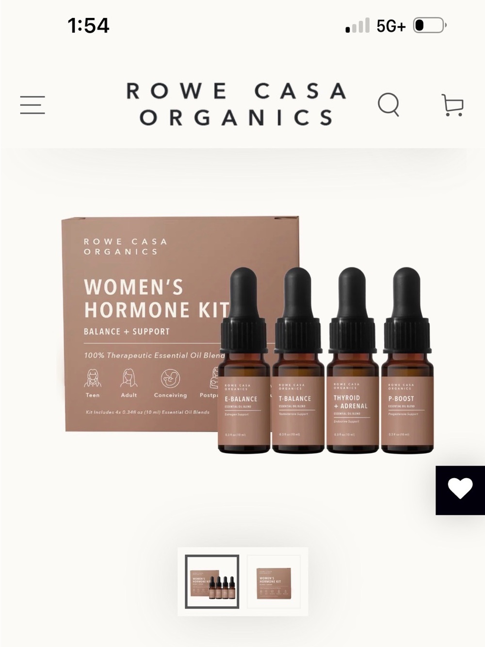 Women's Hormone Kit - Brown